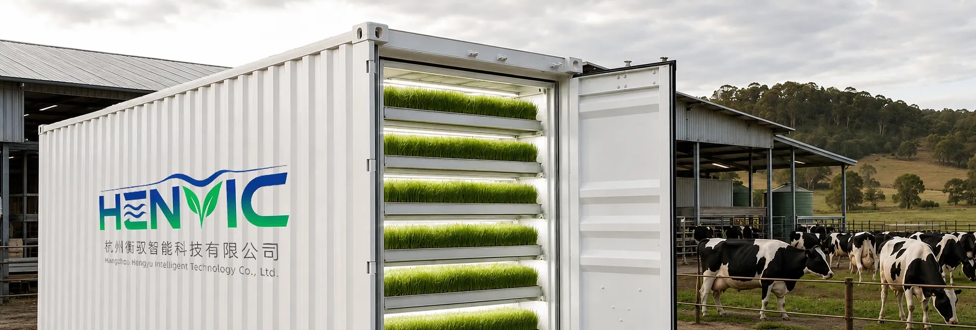 40 ft Vegetable Container Farm